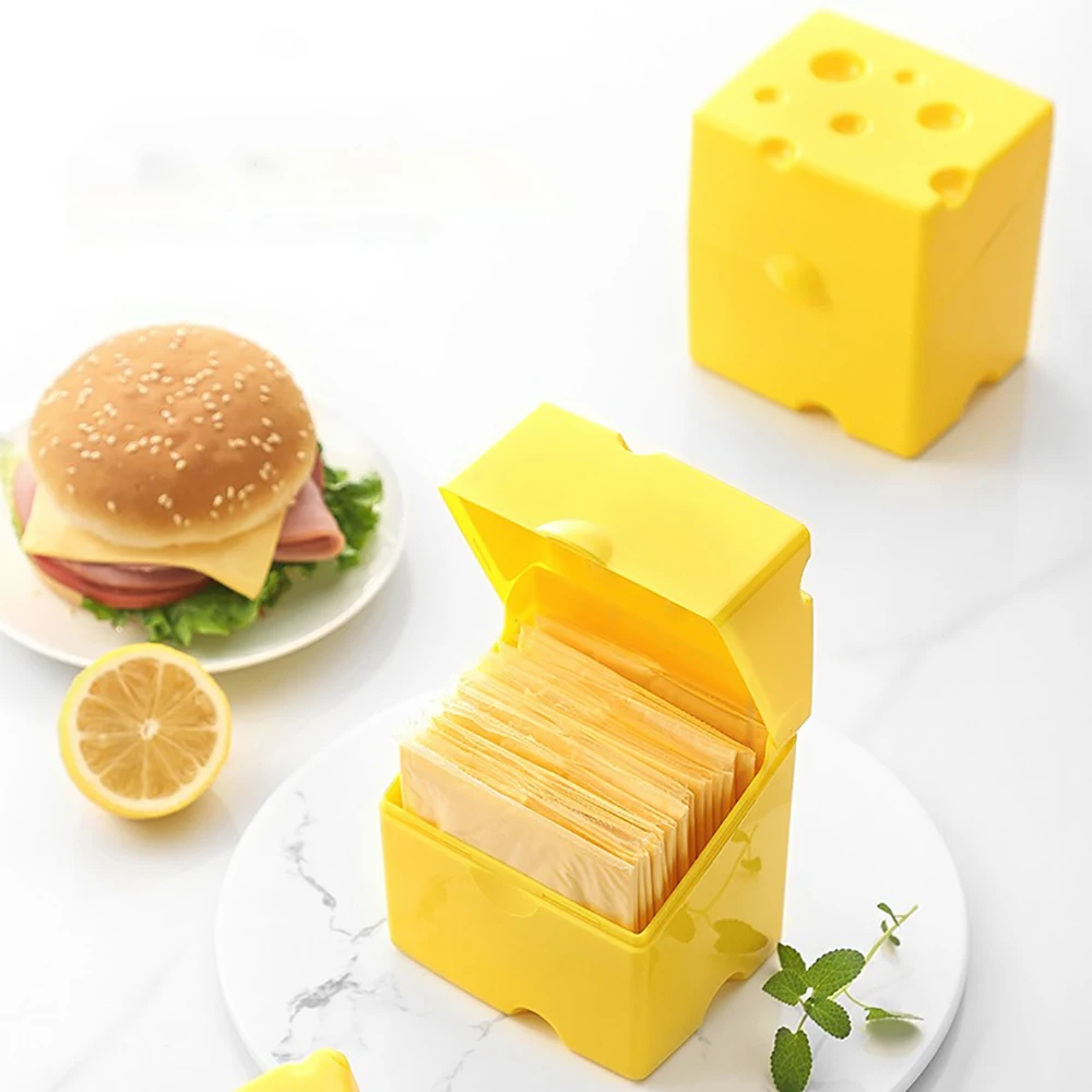 Flip Cheese Box Kitchen Preservation Box Butter Storage Box Household Kitchen Tools