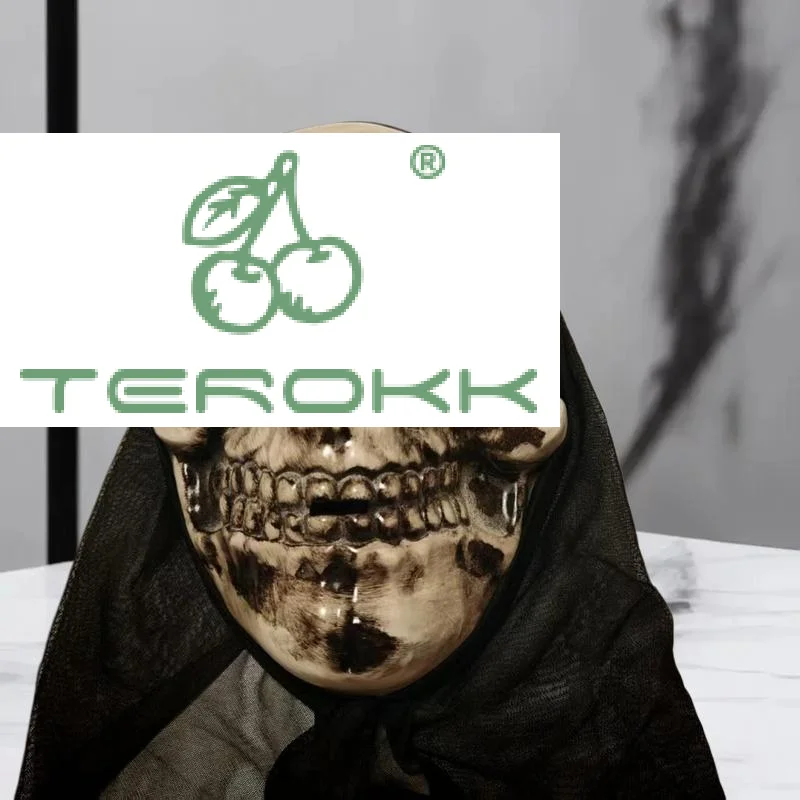 

Halloween Skeleton Scream Ghost Mask Cosplay Party Mask Props NPC Funny Prank Scare Headgear Party Costume Props Horror Skeleton