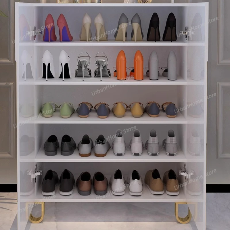 

Nordic modern shoemaker organizer home furniture liquidation Wooden shoe rack Closet ready for assembly modular shoe rack luxury