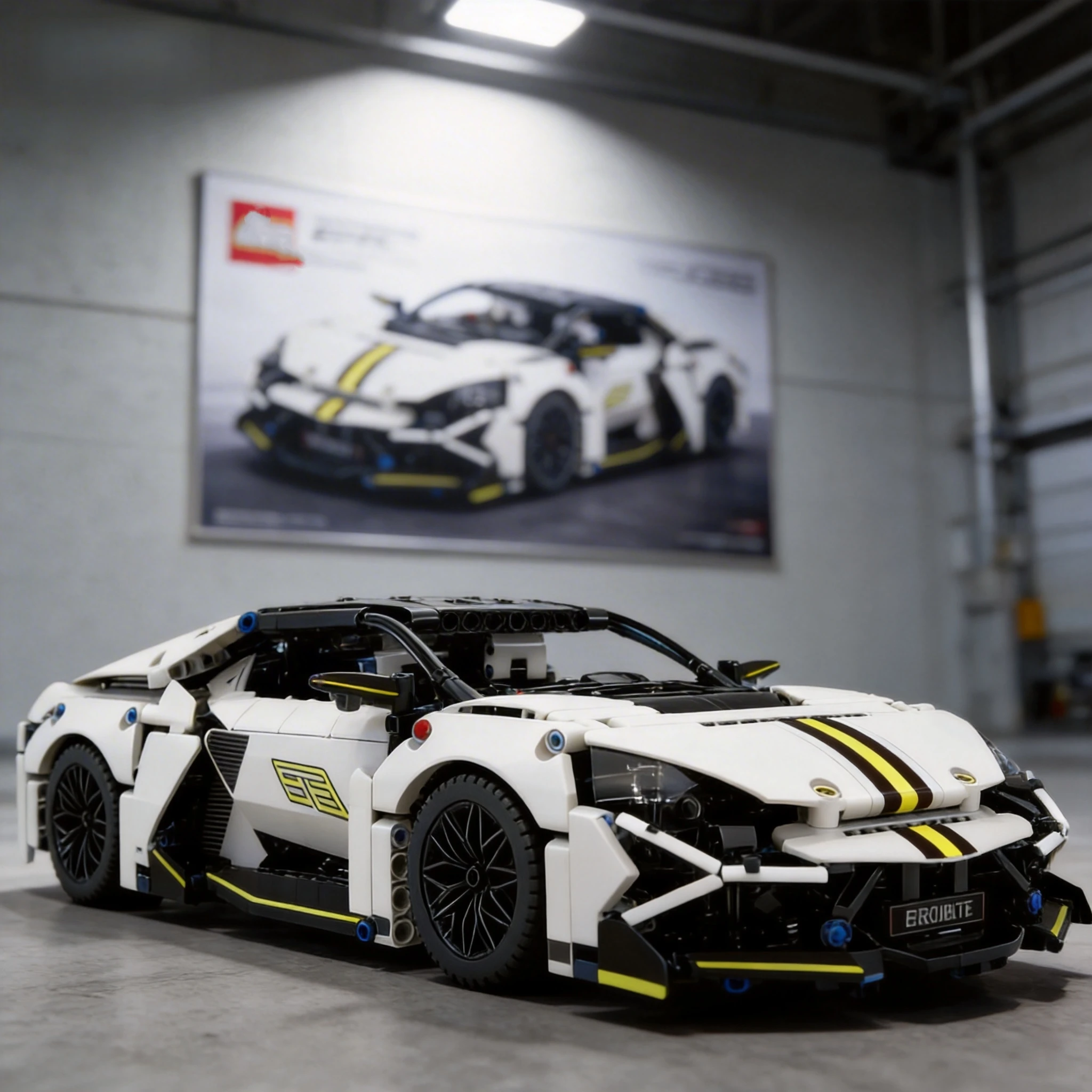 

Технический конструктор 1:14: Гоночный автомобиль класса люкс для города, игрушка для мотогонок, подарки на День рождения, Хэллоуин, Рождество