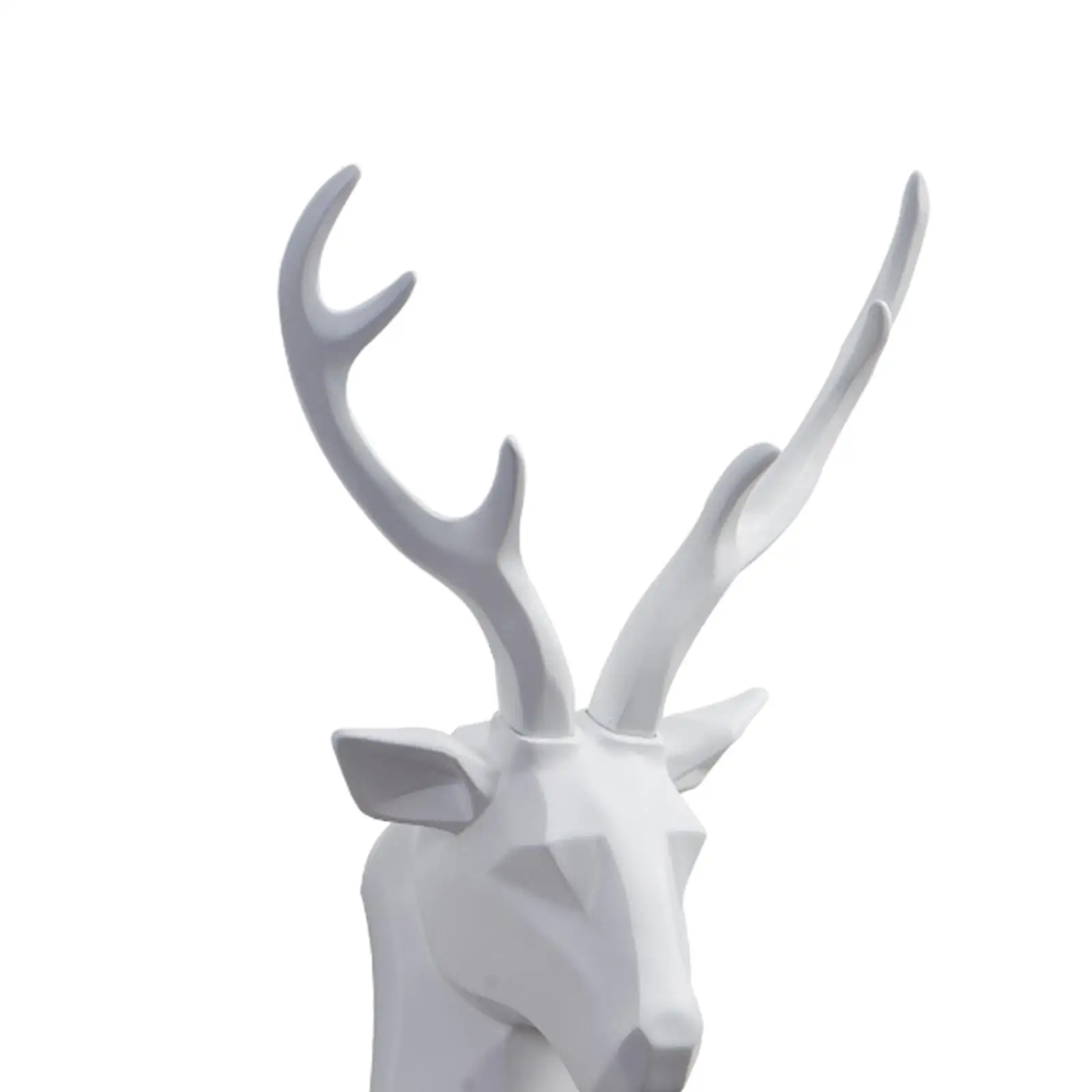 3D Deer Head Decorative -Elegant Animal Head Wall Sculpture Decor -Farmhouse