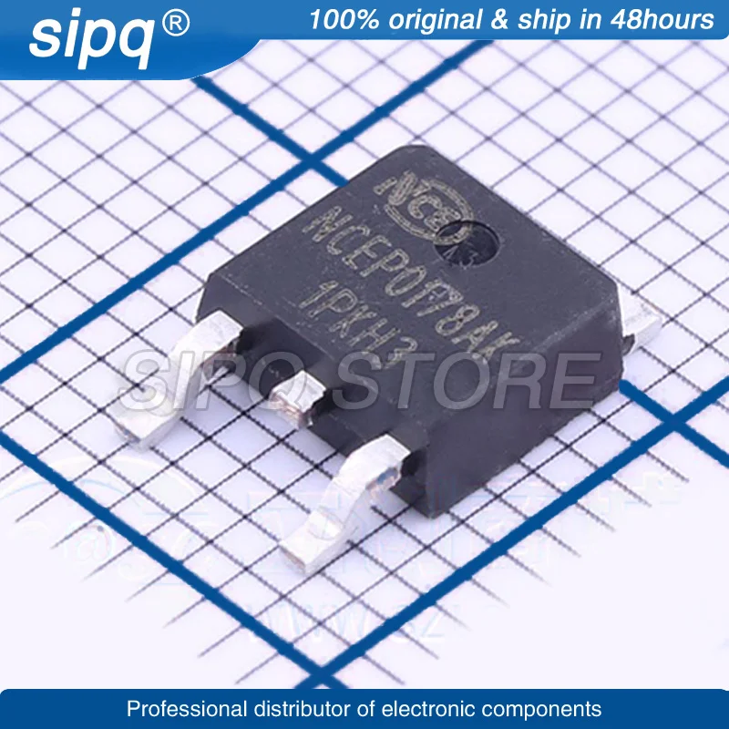 

10PCS/LOT NCEP0178AK 100V 78A N-CHANNEL TO-252 MOSFET Brand New and Original In Stock Authentic Product