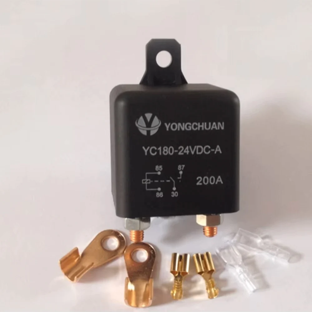 

Высокоточное пусковое реле, 2,4 А, 12 В, стандартное непрерывное автомобильное реле высокой мощности Вт