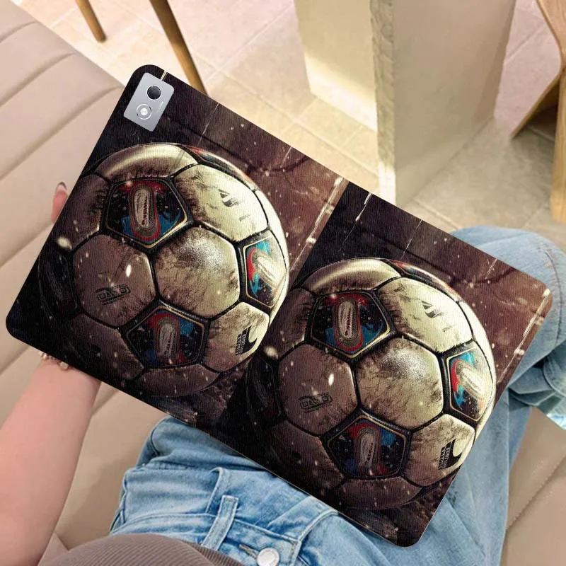 

Wet Soccer Ball Snow For Legion Xiaoxin Pad Y700 K10 M10 P11 K11 Pro Plus 10.6 11.5 Inch 2021 2023 2025 Tablet Case