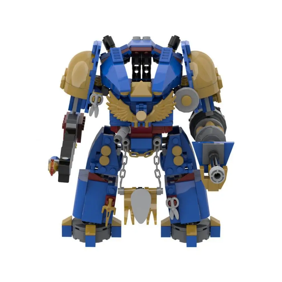 Juego de bloques de construcción MOC Robot Esquadrón Mech Space Continent 40K, juguete para regalo educativo para niños (Kit de modelo)