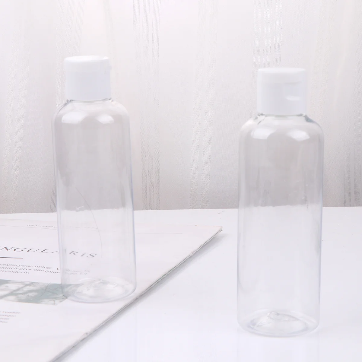

30pcs 100ml Bottles Travel Subpackaging Emulsion Empty Refillable Leak Proof Durable Lightweight Portable