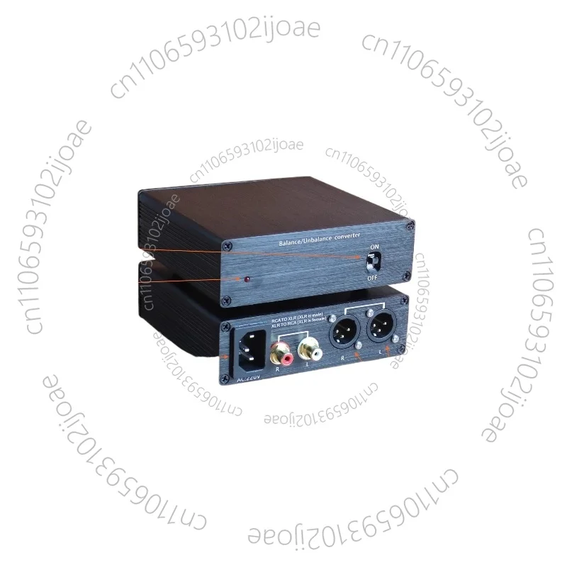 XLR Balanced To RCA Non-balanced /RCA Non-balanced To XLR Balanced/Dedicated IC or Audio Cow Converter