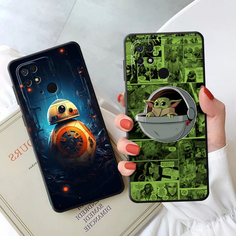 حافظة لهاتف Xiaomi Mi 13 10T 10 11 13 Lite 9 9T 11T 14 Pro CC9Pro من White Knight Master Yoda