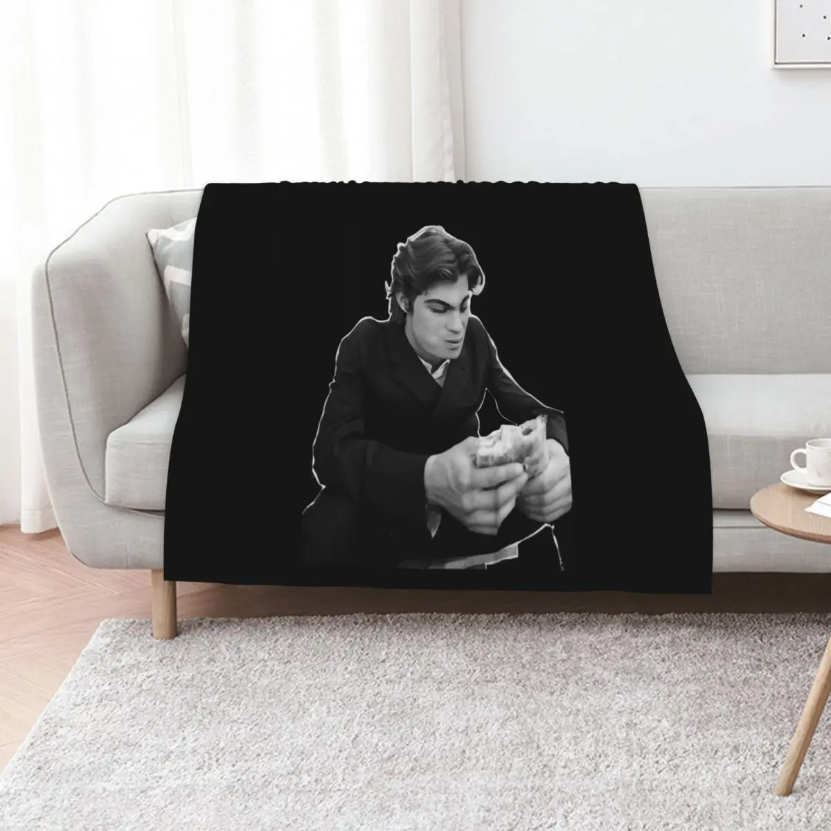 Lorenzo Zurzolo Is Hot Throw Blanket Cozy Microfiber Throw Blanket for Home Bedroom