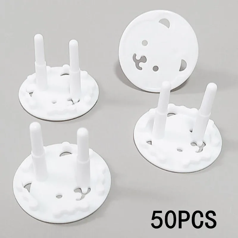 

5/10/20/50PCS Baby Electrical Safety Socket Protective Cover EU Standard Anti-electric Shock Socket Cover Baby Safe Protection
