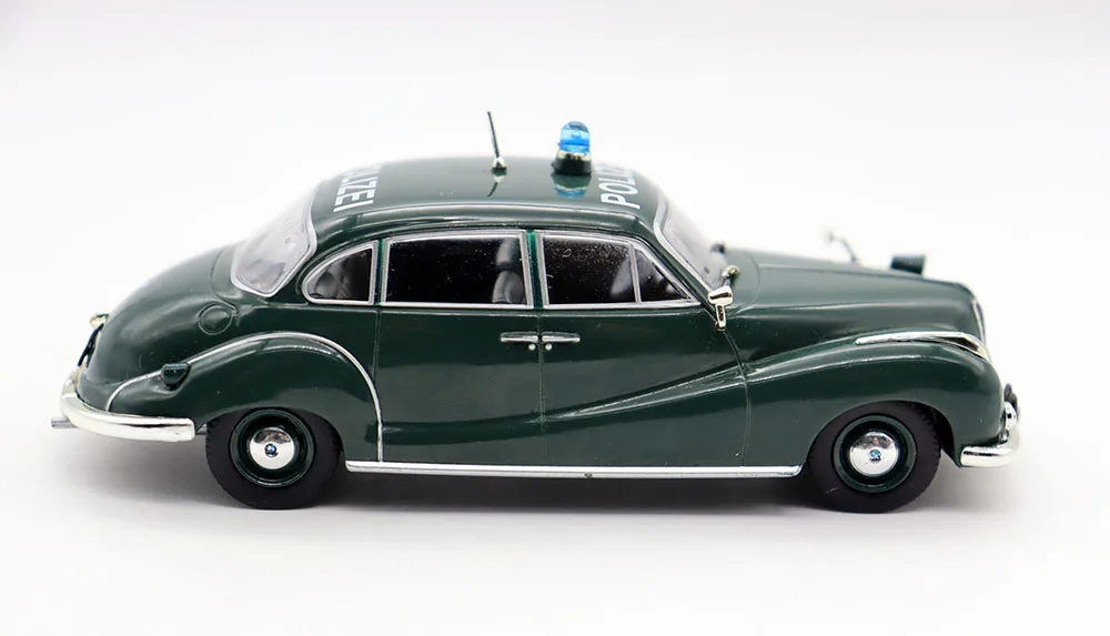 New 1/43 Scale  501 POLIZE Police-car Models By Atlas Editions For Collection Diecast Alloy Toy Cars Gift