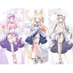 Blue Archive Yurizono Seia Kirifuji Nagisa Cosplay Acrylic Stand Anime Figures Desk Model Ornament Props Birthday Gift Girl