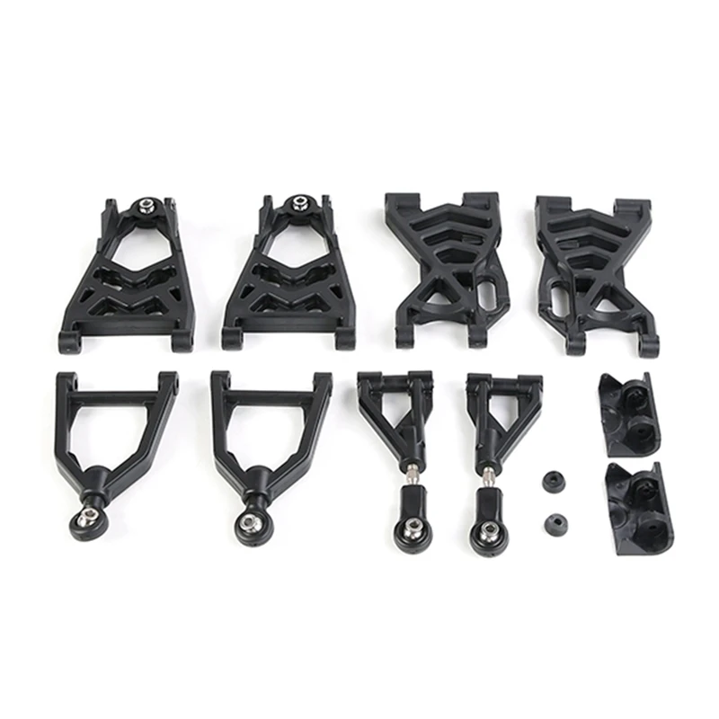 

Front And Rear Suspension Arm Set Upgrade Parts For 1/5 RC Car Rovan Hpi Km Baja