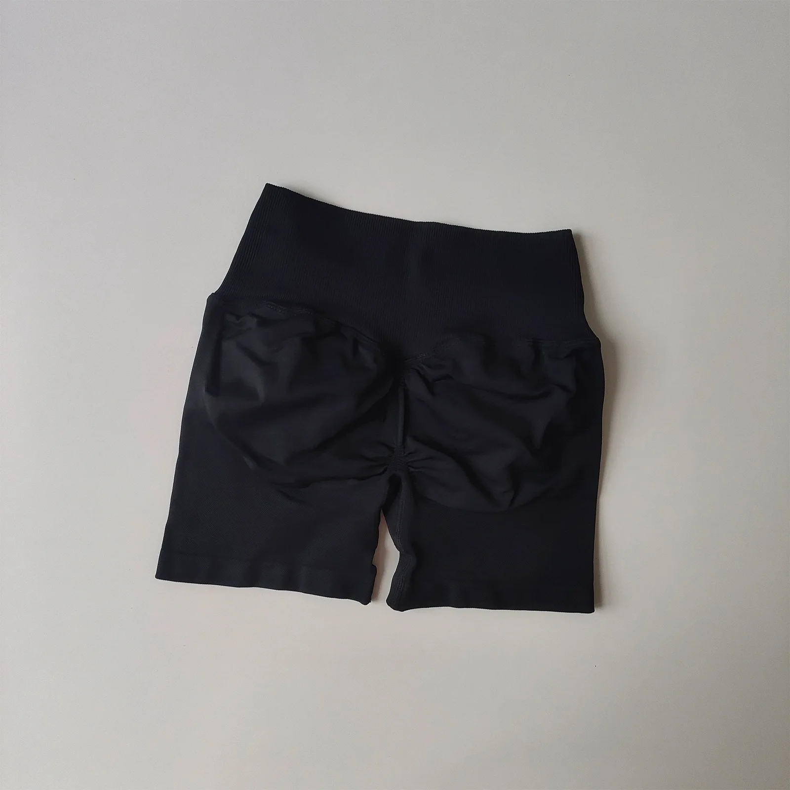 Nahtlose Damen-Leggings mit V-Taille und hoher Taille, Hüftstraffende, enge, schmal geschnittene Sporthose für Laufen und Training – Detail 23