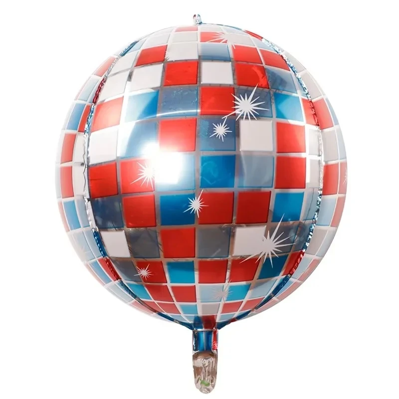 22 Inch 4D Disco Balloon DISCO Three-dimensional Ball Aluminum Film Balloon KTV Bar Party Ballroom Decoration