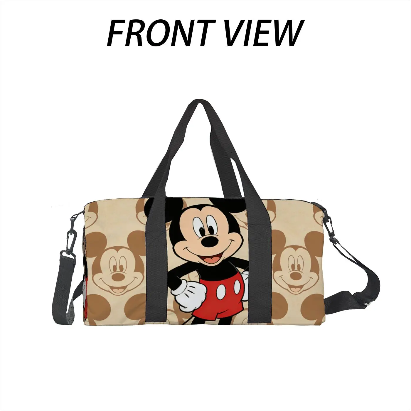 

1pc Mickey Mouse theme design,Tote Bag, Gym Bag, Shoulder Bag, High-Quality, Large Capacity, Fashionable Gift, Casual Travel