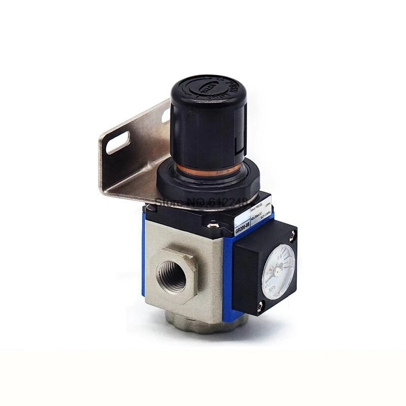 

GR200-08 GR300-10 GR400-15 GR Pneumatic Pressure reducing valve built-in pressure gauge