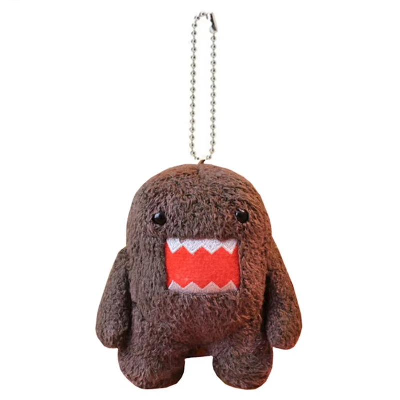 อะนิเมะ Domo Kun ตุ๊กตาพวงกุญแจ Mascot น่ารักพวงกุญแจ Kawaii กระเป๋าพวงกุญแจขนาดเล็กของขวัญ