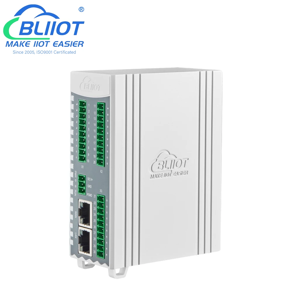 Industrial Automation Modbus TCP  Programmable Remote Digital Input DIN I/O Module