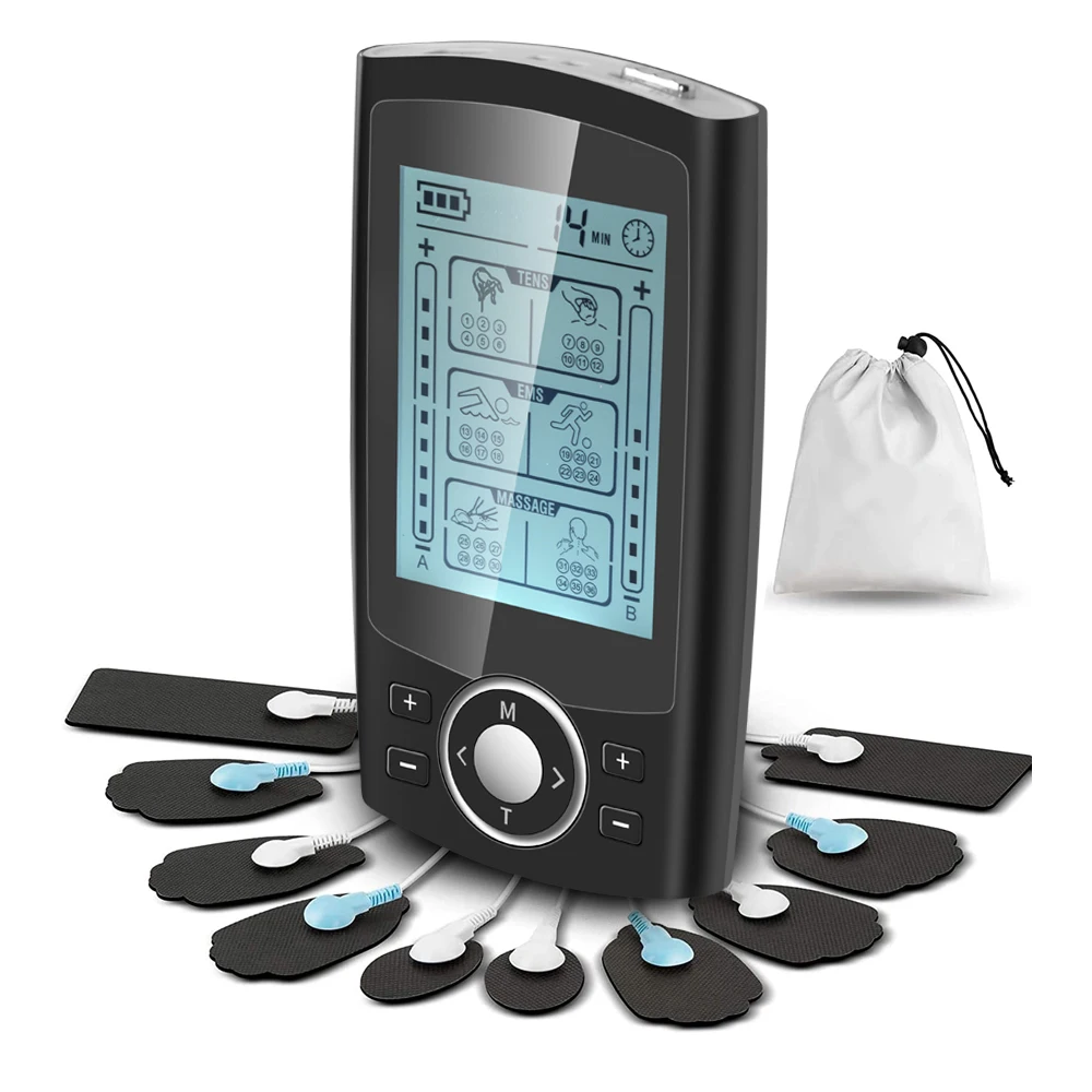 

New 36 Mode Three in One Muscle Stimulation Pulse Massage Therapy Instrument