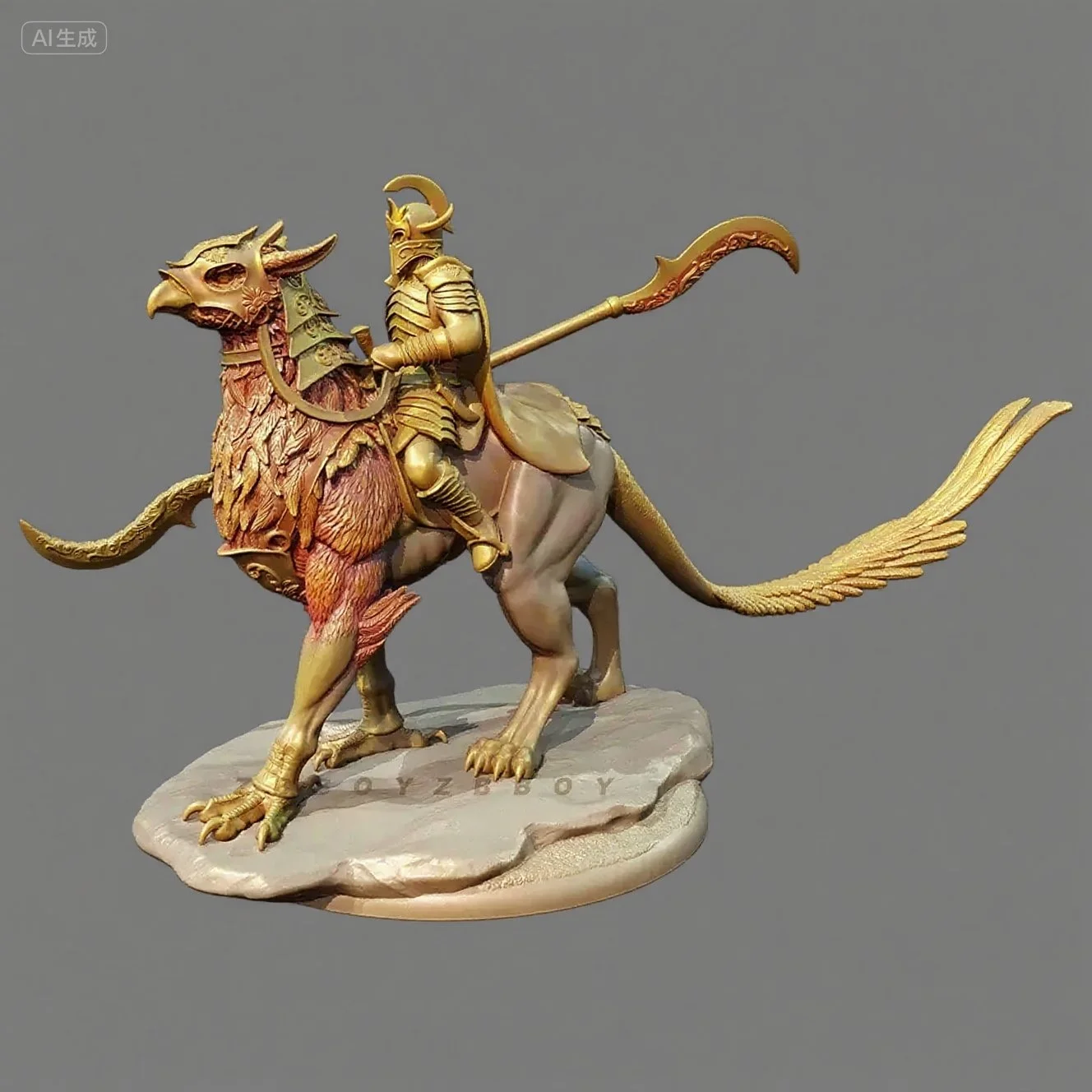 

The height of man 38mm 50mm 75mm Resin model kit self-assembly and coloring（3D Printing ）TD-7448/3D