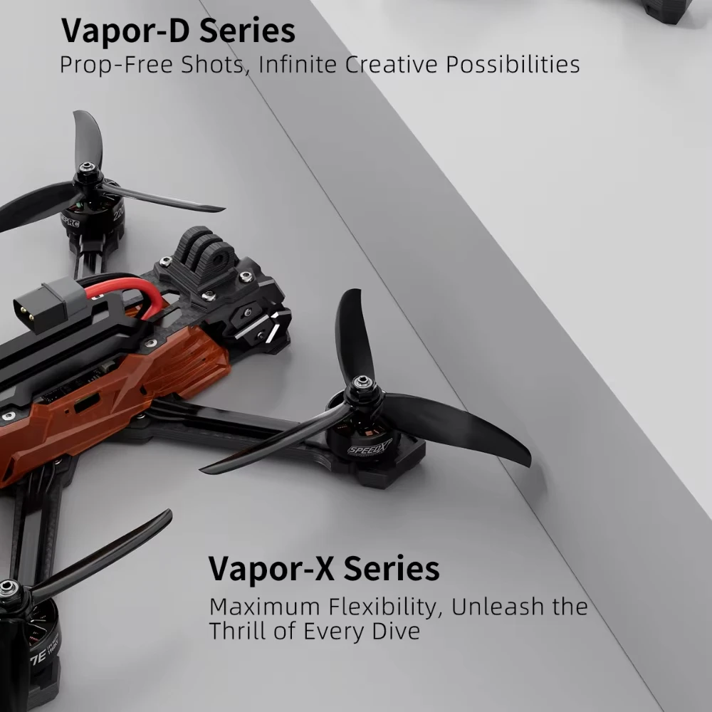 GEPRC Vapor X5 D5 HD O4 Pro 5 Inch FPV Freestyle Drone Built-in O4 Air Unit VTX 4K Video 60A 4IN1 ESC XT60 1960KV Motor RC Quadc