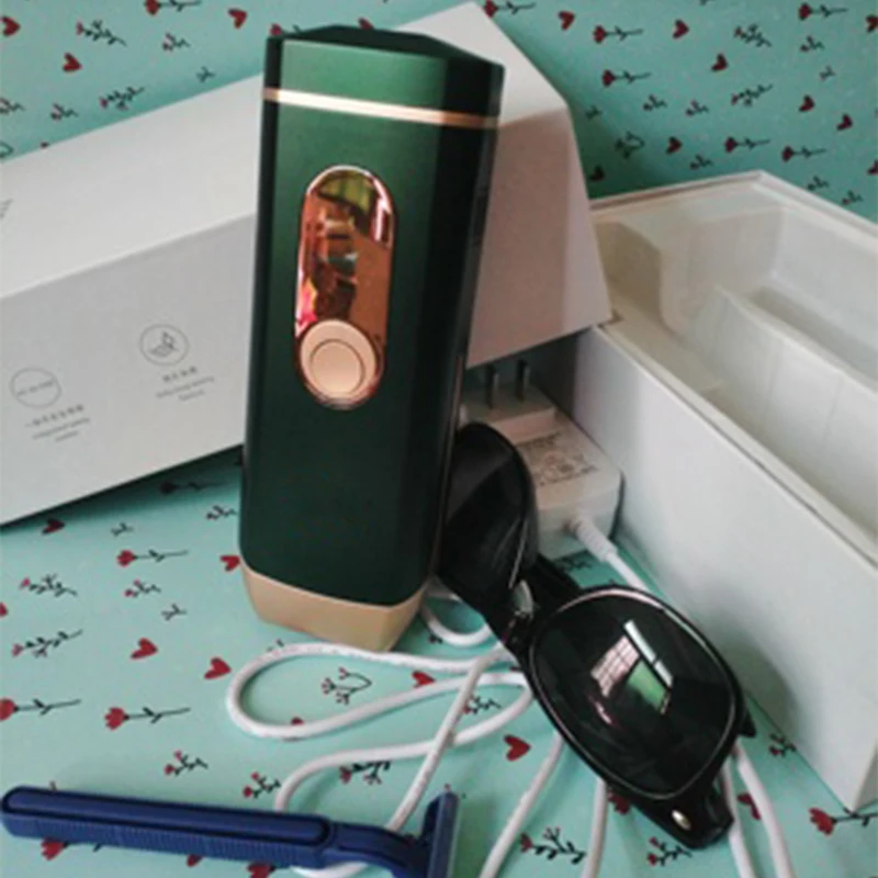 Ice Laser Epilator IPL Hair Removal with Cooling System 9999XX Flashes Home Use Photoepilator for Shaving And Removal