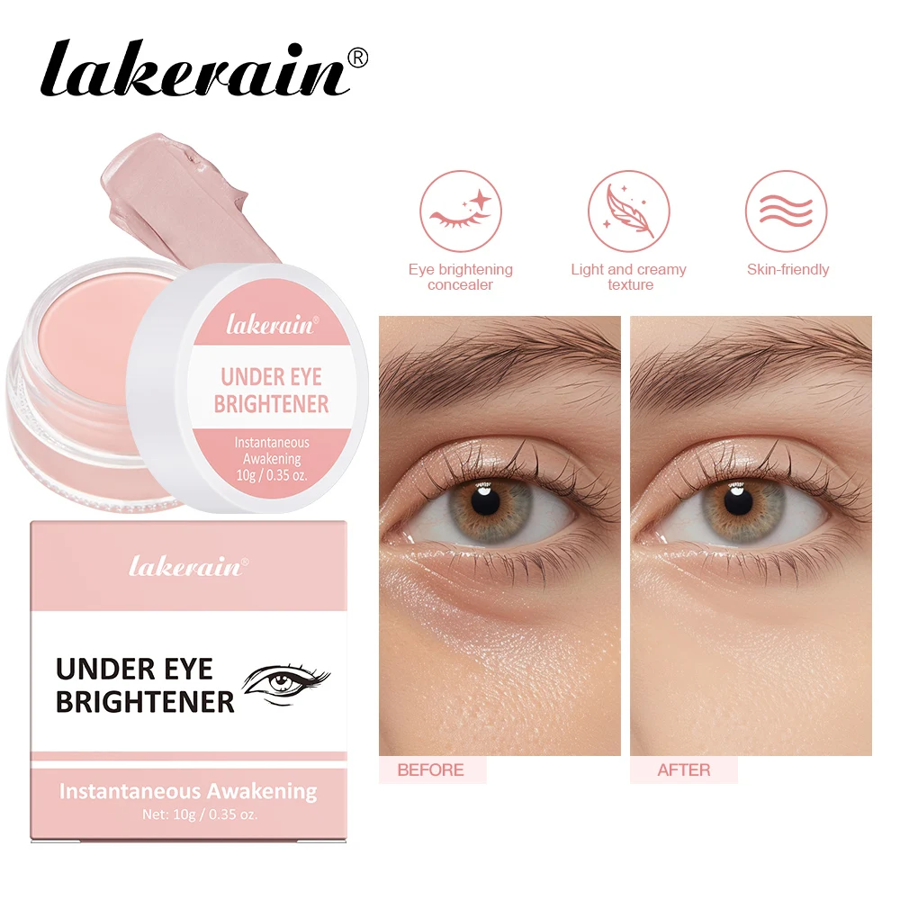 Oogverhelderende concealer om donkere kringen te maskeren onder de ogen Wet Fijne lijntjes zijn geschikt voor Europese VS Girls Eye Cosmetics