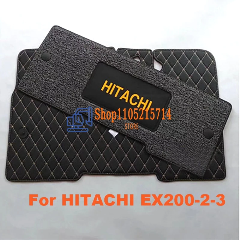 Excavator Parts Foot Pad for Hitachi ZAX60 70 EX200-2-3 EX200-5 200-3EFI 200-6-3G 130 200 490-5G-5A Excavator Cab Floor Mat