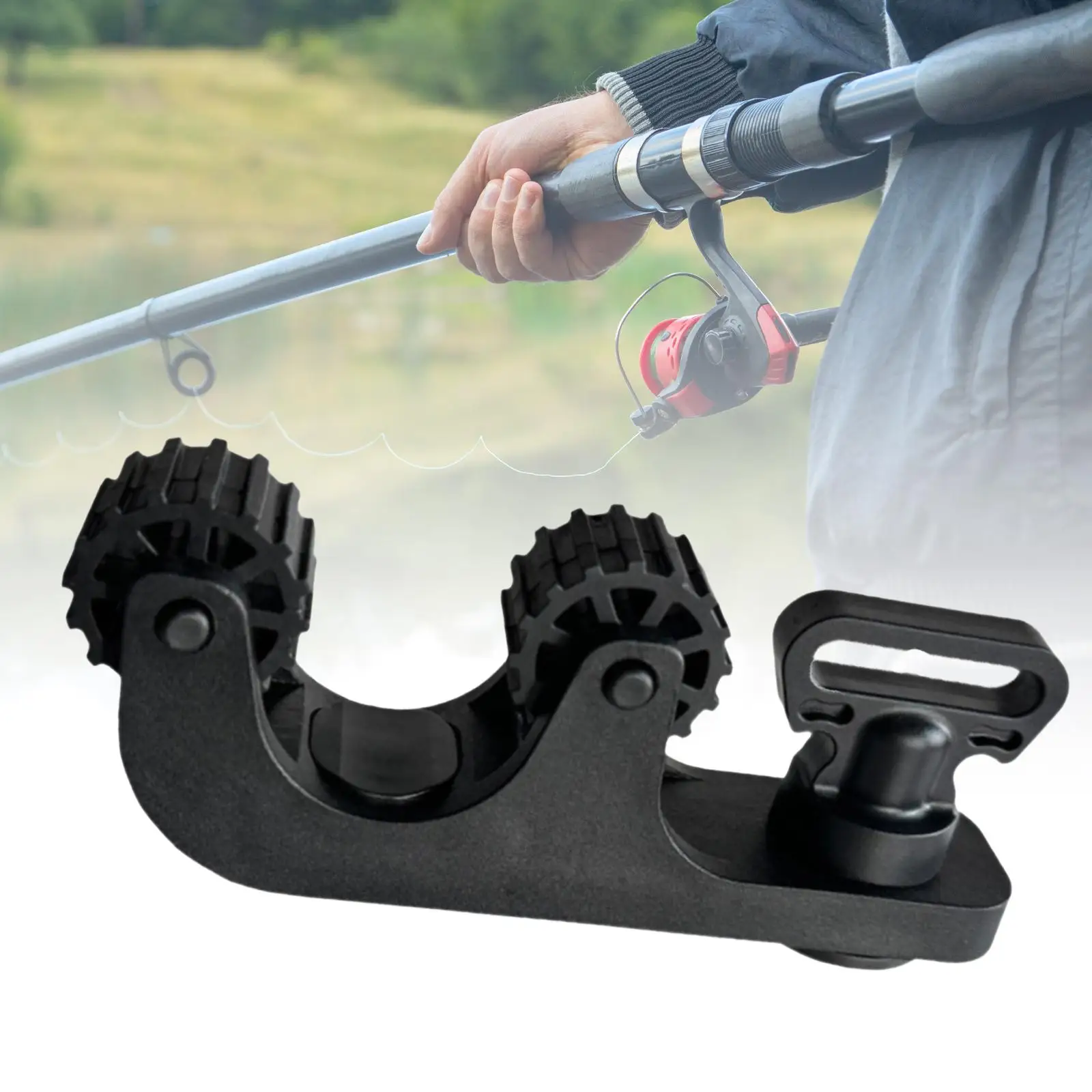 

Держатель весла для каяка, крепление на трек, водонепроницаемый пластиковый кронштейн для удочки, держатель весла для каноэ, для надувных деталей каяка