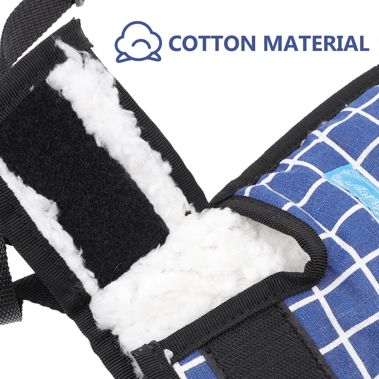 

Anti Scratch Finger Gloves Hand Control Mittens Nylon Safety Fixing Thick Liner Prevent Pulling Injury Patient Care