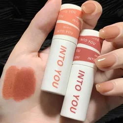 INTO YOU Lip Gloss Make up Matte Velvet Lipstick Waterproof Red Lip Tint Lip Glaze Beauty Cosmetics lipstick lipgloss