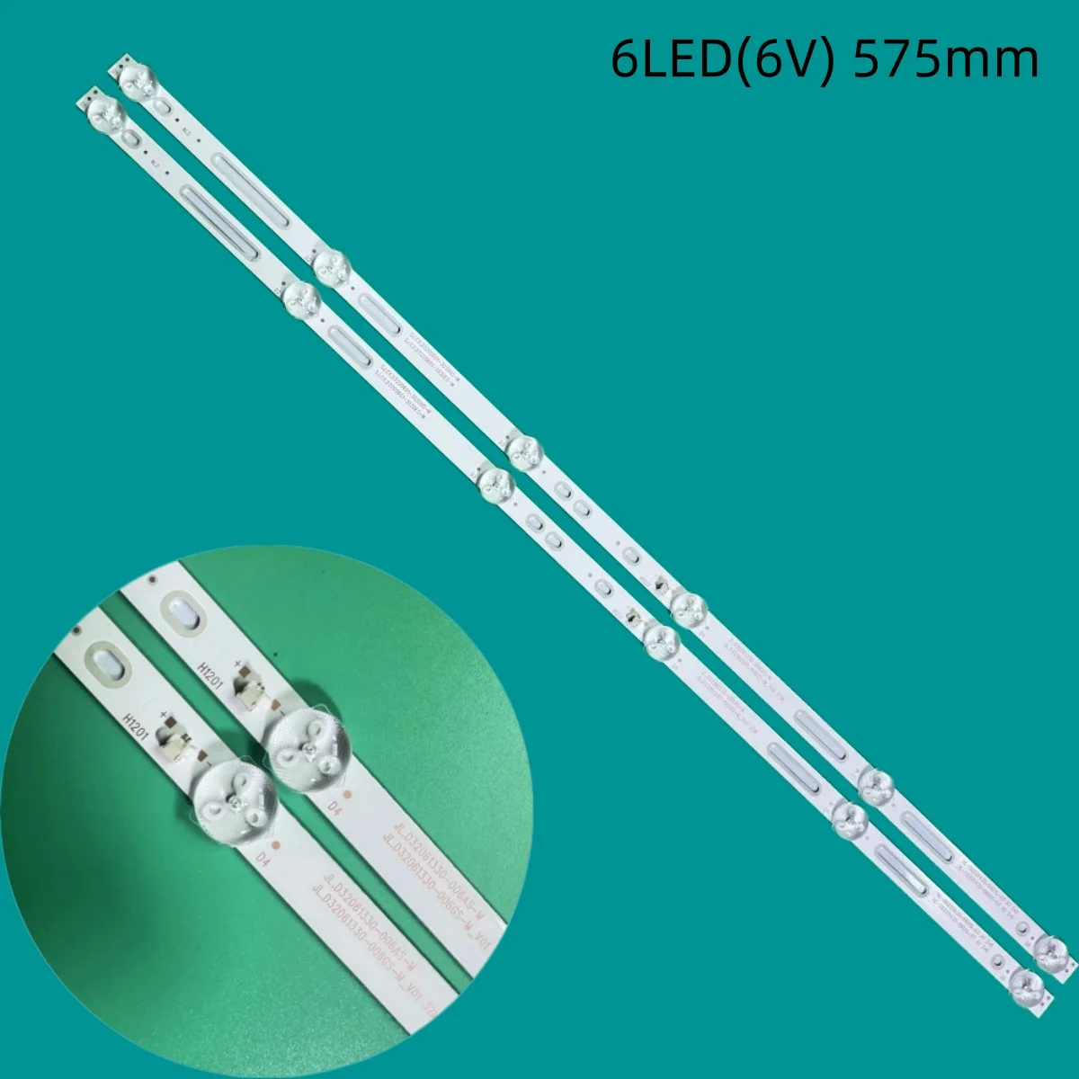 LED Strips SJ.CX.D3200601-3030HS-M for 32 TV RCA RTV32Z2SM BBK 32LEM1045/T2C DJTV321 H32D7000E HTV-LED32HD101T2