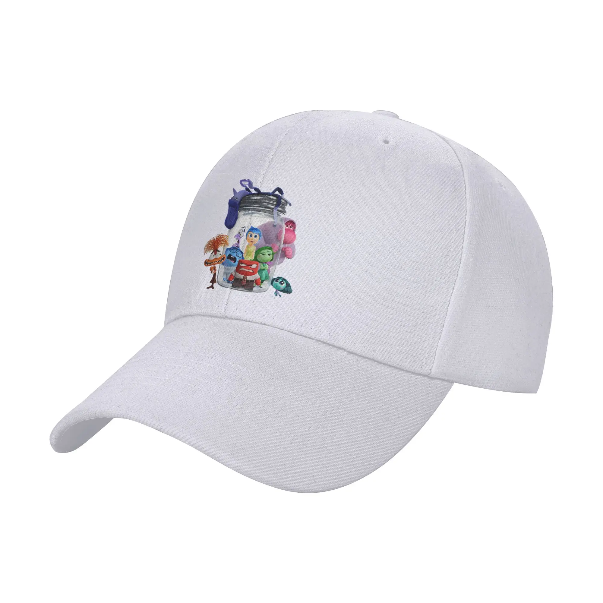 Inside Out Disgust Anger Hat Adult Outdoor  Hat Sun Caps Golf Hats Breathable Polyester Baseball Caps