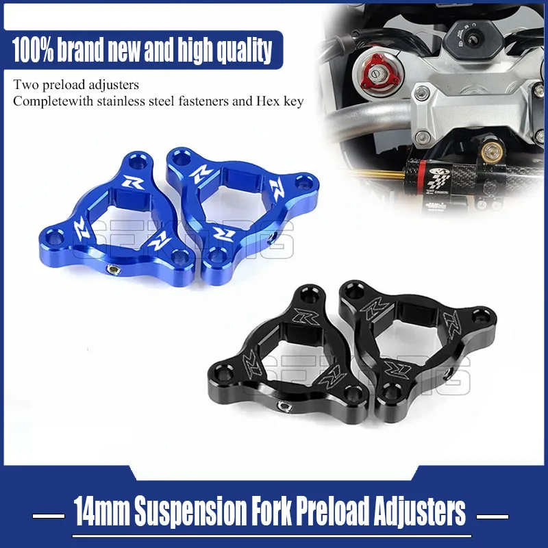 

19 мм для Suzuki GSX-R GSXR 600 750 2006-2010 K6 K7 K8 K9 GSXR600 GSXR750 мотоцикла с ЧПУ подвеска вилки регулятор предварительной нагрузки
