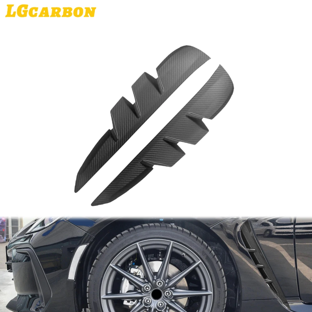 

LGcarbon Matte Carbon Front Fender Side Vent Cover for Subaru BRZ for Toyota GR86 2022up