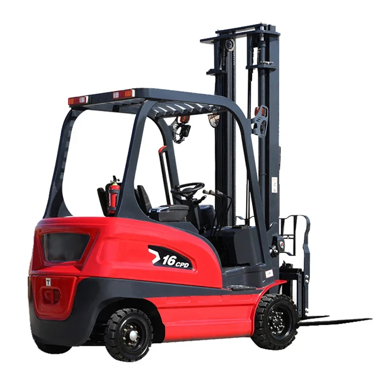 China's Hot New Energy Electric Forklift Small 1.5 Tons Hydraulic Fully Electric Forklift 1500kg for Sale