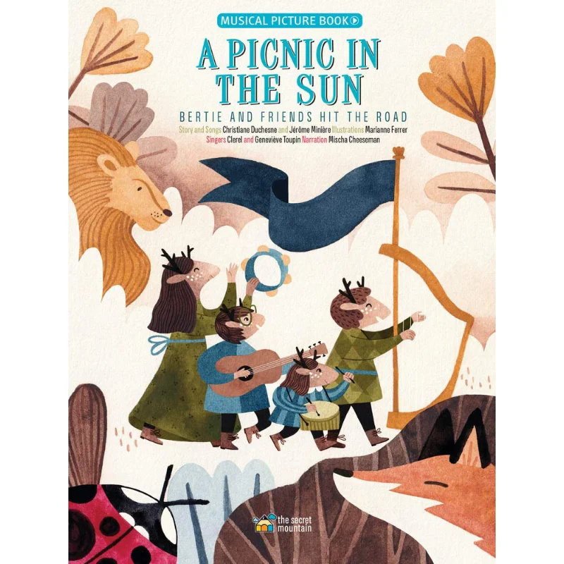 Marianne FerrerA Picnic In The Sun Bertie And Friends Hit The Road Marianne Ferrer The Secret Mountain 9782925108696 Book