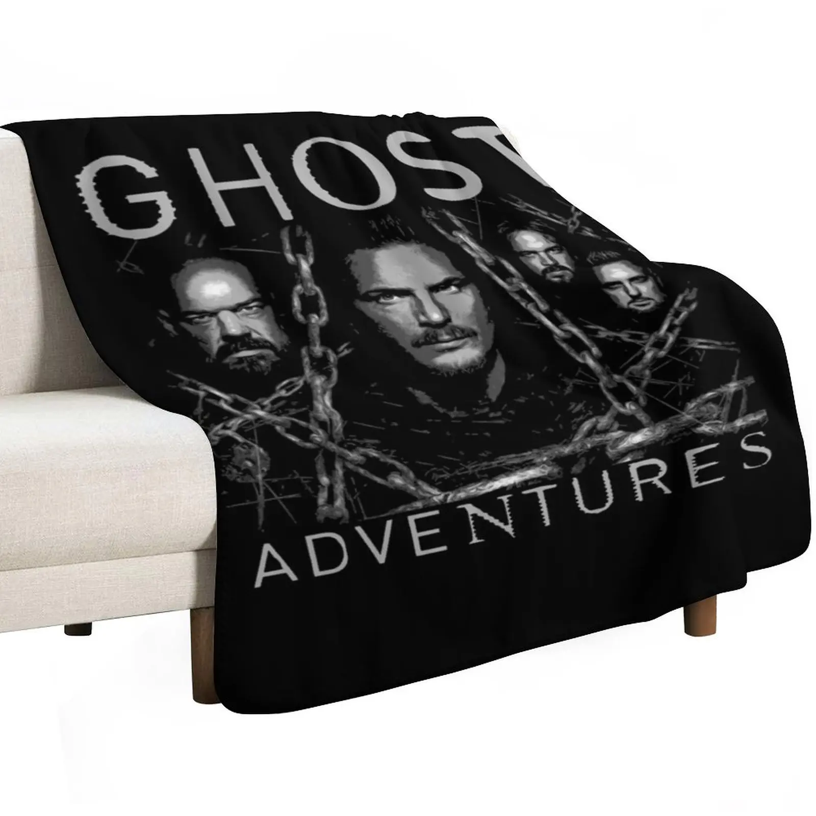 Retro Vintage Ghost Adventures Gift For Everyone Throw Blanket Retros Fashion Sofas Nap Polar Decorative Sofas Blankets