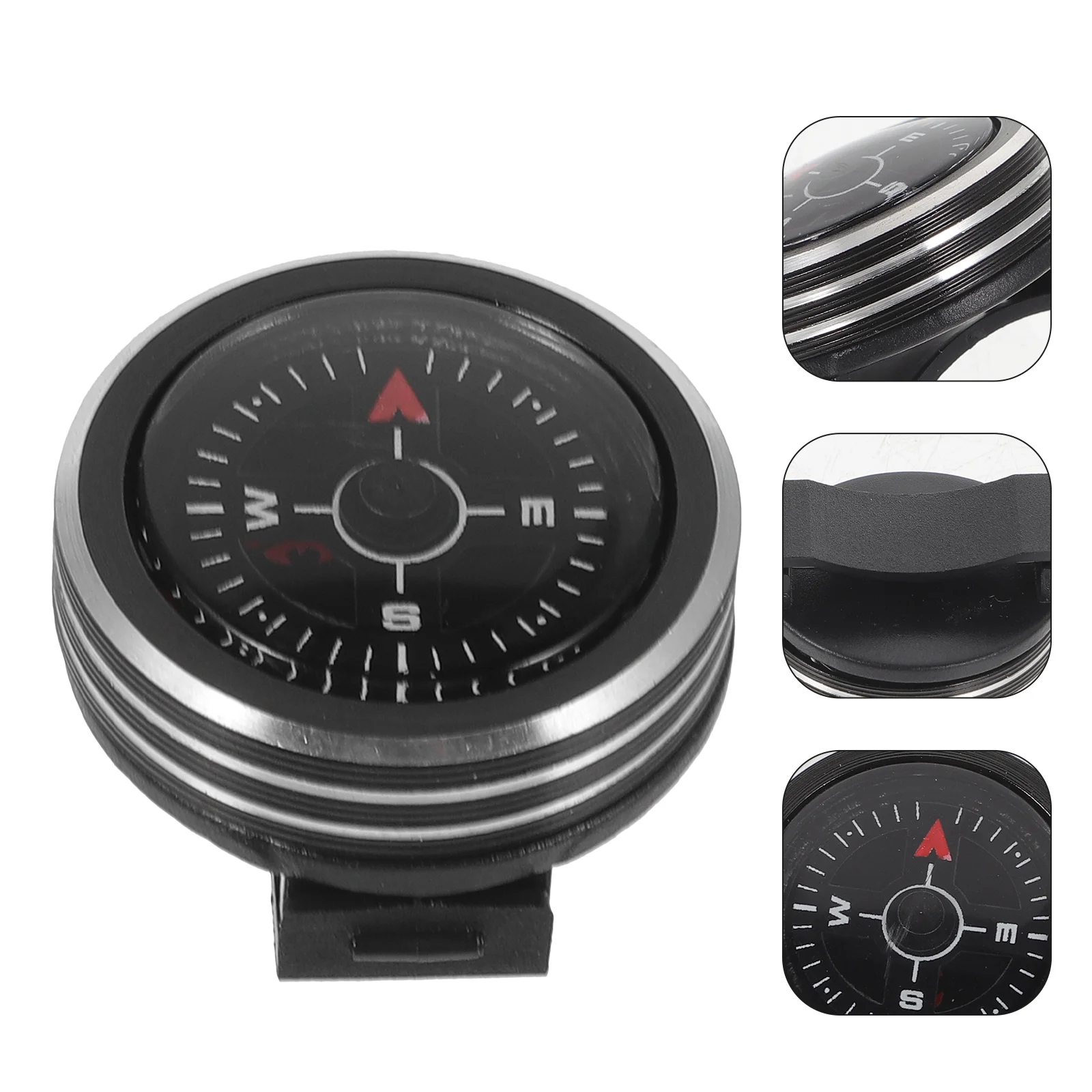 Portable Watch Compass Child Camping Rucksack Backpack Decoration Aluminum Alloy Outdoor Survival Multifunctional