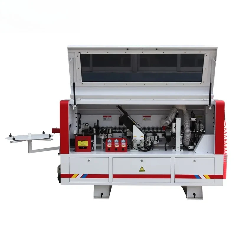 Automatic Small-Volume Edge Banding Machine Woodworking New Condition Gluing Function MDF Production Core Motor Engine
