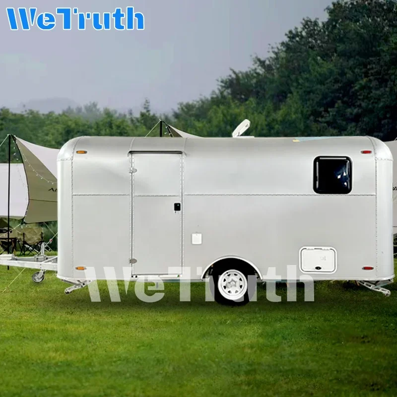 Outdoor Gatherings Lightweight Caravan 4X4 Camping Trailer Off Road Aluminum Travel Trailers Trailer Camping