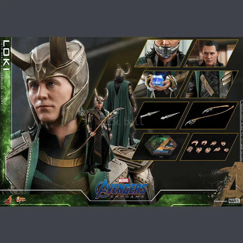 Original Hot Toys 1/6 Loki Odison Action Figure Avengers Infinity War - Part Ii Figures Ht Mms579 4.0 Statue Collection Toy Gift