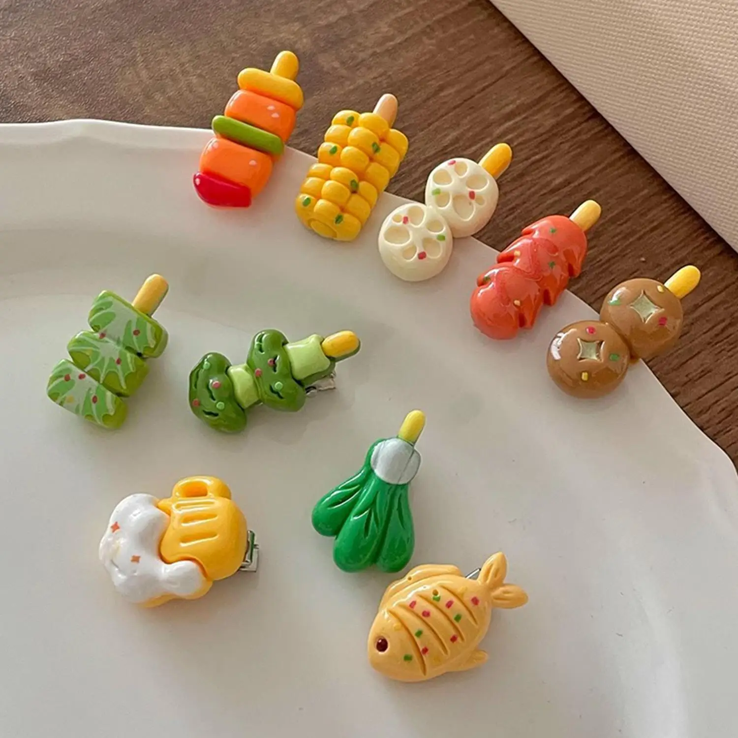 

Summer Y2K Hairpin Simulated Food Design Duck Mouth Clip Bangs Side Clip Cute BB Barrettes Hair Clips Girls Hair Accessories