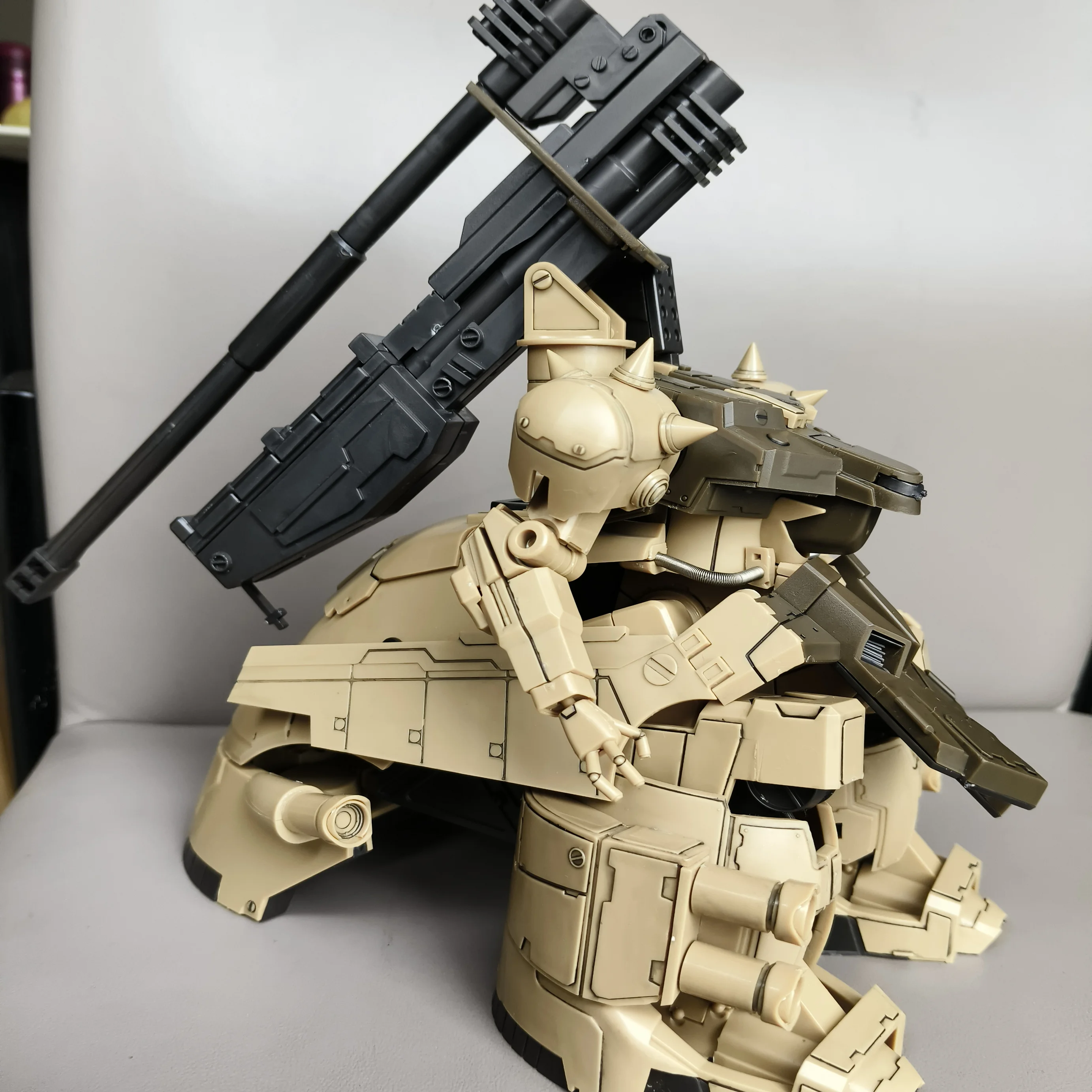 1/144 Xamel YMS-16M XAMEL Assembly Action Beeldje Woestijn Gele Figuren Chinese Versie Xamel Plastic Robot Modellen Speelgoed Geschenken