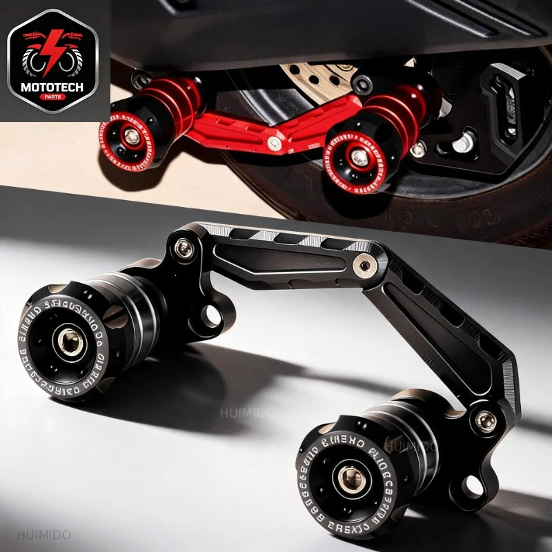 Applicable to 24 Shengshi 368D/M/K modified exhaust pipe anti-drop stick 368E/G exhaust protective bumper
