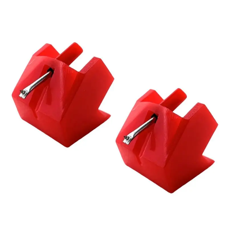 ABJT-2Pcs Needle Stylus For Sanyo ST29D, ST55D, ST57D Fisher MT30, ST290 Toshiba N15C, N51D Cartridge Turntable Phonograph