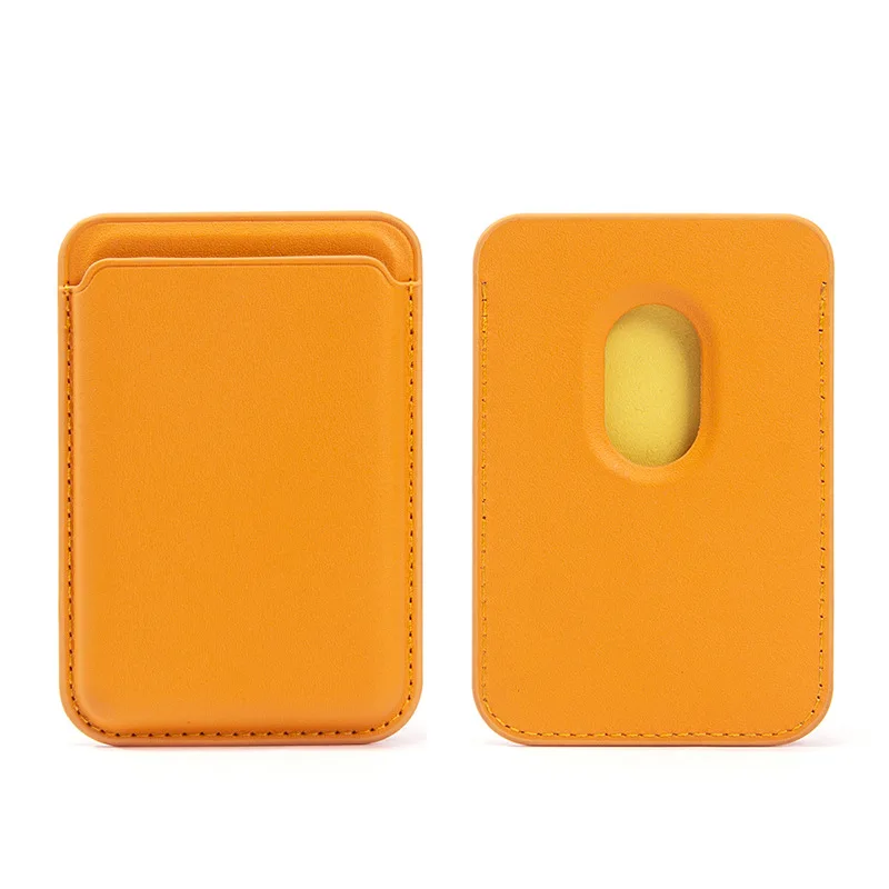 

for Magsafe Wallet Magnetic Phone Card Holder for iPhone 16 15 14 13 Pro Max Plus 3 Slots Strong Magnet PU Leather Card Wallet