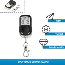 Universal 4 Buttons Garage Door Opener Remote Control 433MHZ Clone Fixed Learning Rolling Code Duplicator Garage 6