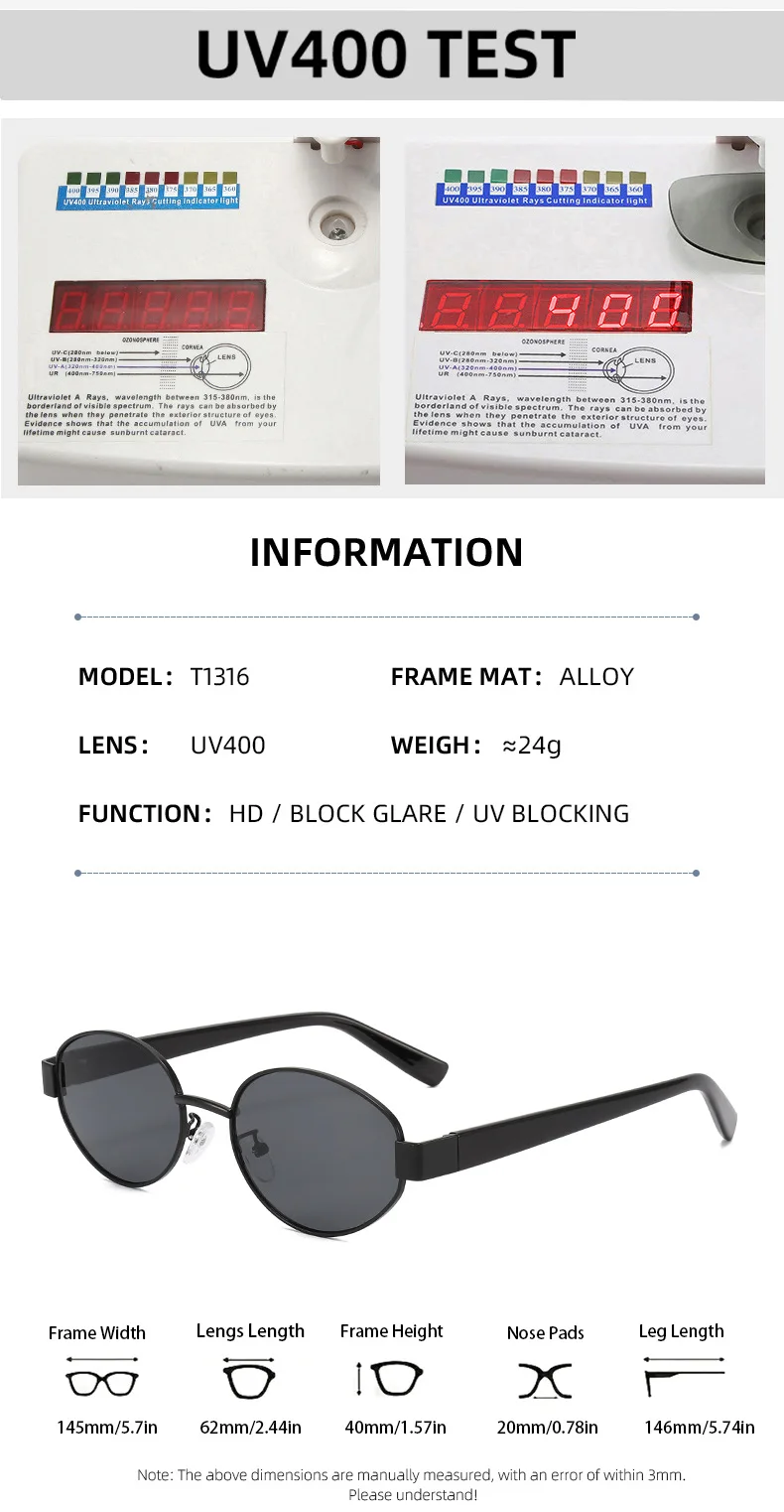 نظارات شمسية للرجال نظارات شمسية للنساء على طراز الهيب هوب الشرير الكلاسيكي، مناسبة لتسلق الجبال والسياحة واستخدام الشاطئ